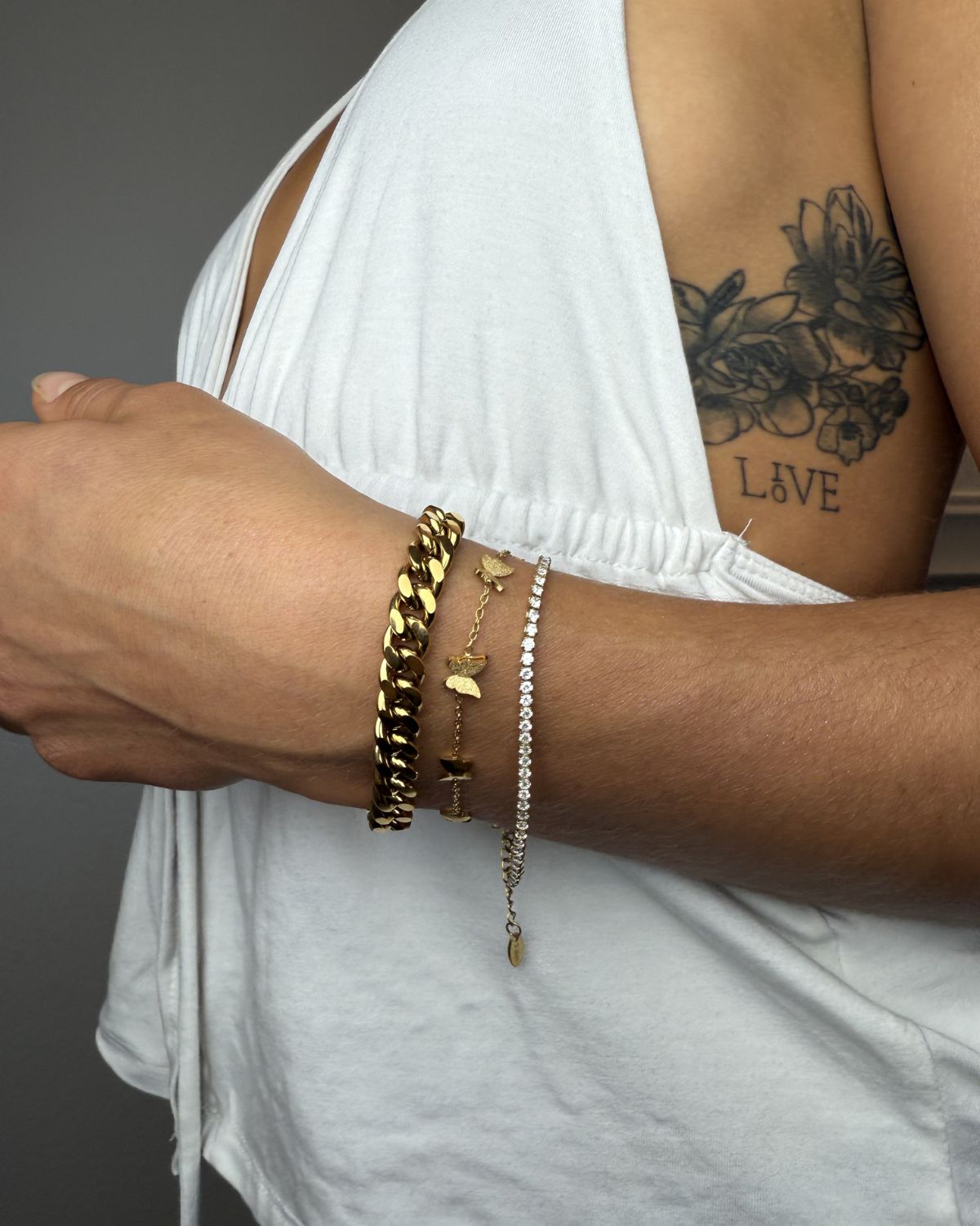 Schmetterling Armband