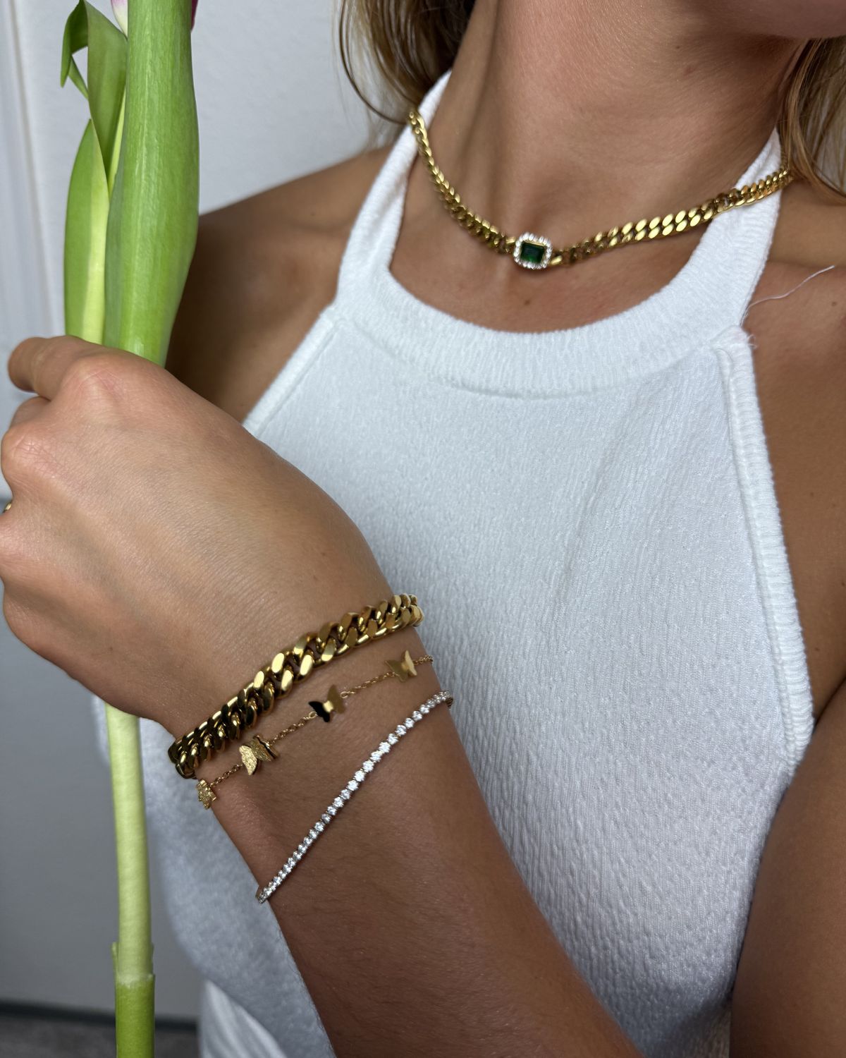 Schmetterling Armband